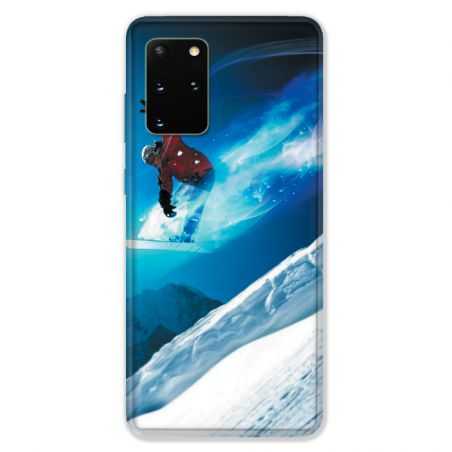 Coque pour Samsung Galaxy S20 PLUS Snowboard saut
