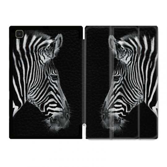 Housse Smart Cover Pour Samsung Galaxy Tab A7 (10.4) Savane Zebra
