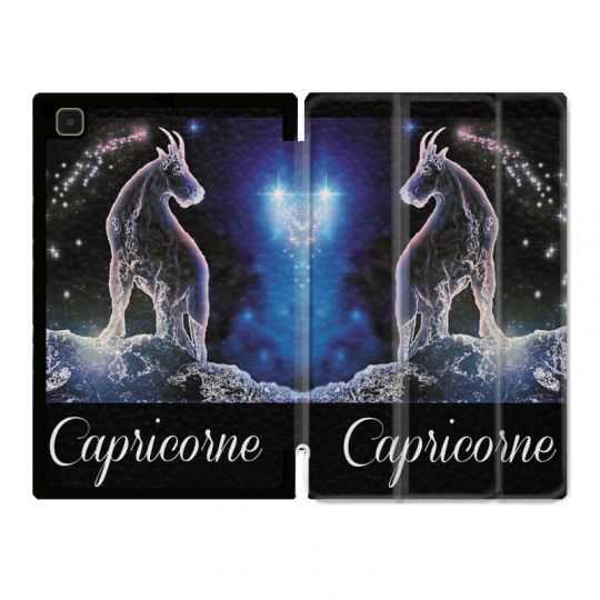 Housse Smart Cover Pour Samsung Galaxy Tab A7 (10.4) Signe Zodiaque 2 Capricorne