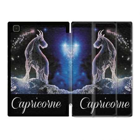 Housse Smart Cover Pour Samsung Galaxy Tab A7 (10.4) Signe Zodiaque 2 Capricorne