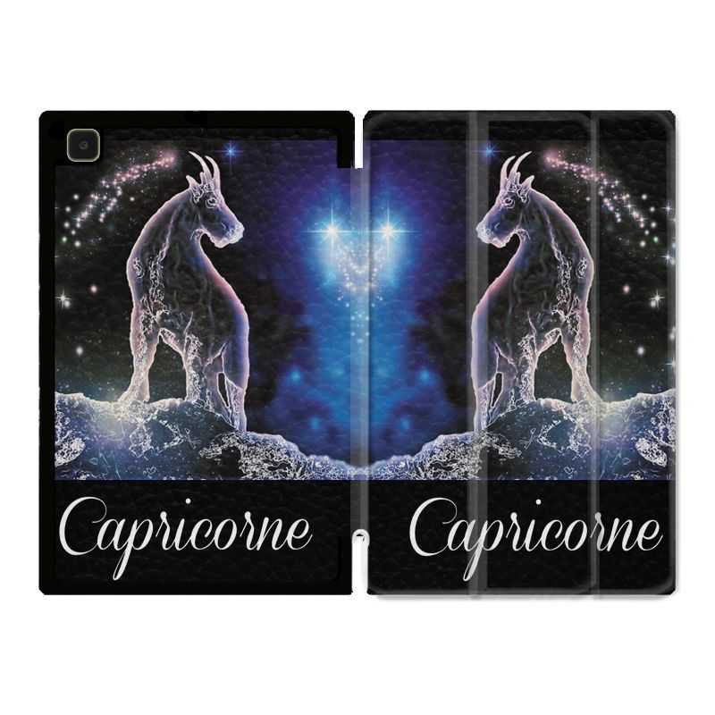 Housse Smart Cover Pour Samsung Galaxy Tab A7 (10.4) Signe Zodiaque 2 Capricorne