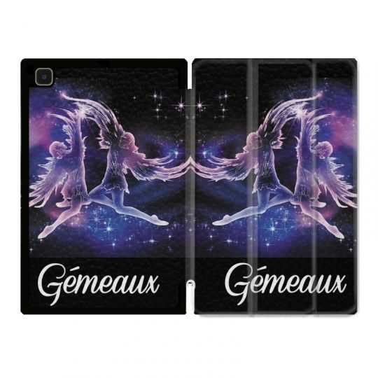 Housse Smart Cover Pour Samsung Galaxy Tab A7 (10.4) Signe Zodiaque 2 Gémeaux