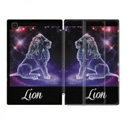Housse Smart Cover Pour Samsung Galaxy Tab A7 (10.4) Signe Zodiaque 2 Lion