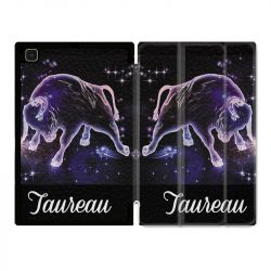 Housse Smart Cover Pour Samsung Galaxy Tab A7 (10.4) Signe Zodiaque 2 Taureau