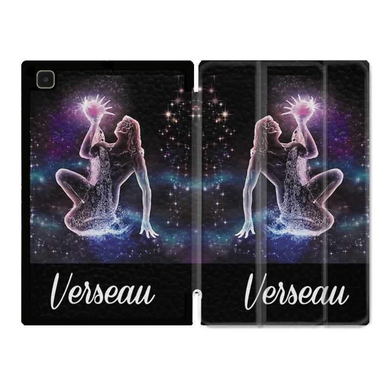 Housse Smart Cover Pour Samsung Galaxy Tab A7 (10.4) Signe Zodiaque 2 Verseau