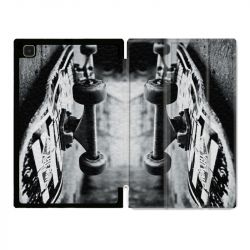 Housse Smart Cover Pour Samsung Galaxy Tab A7 (10.4) Skate Vintage