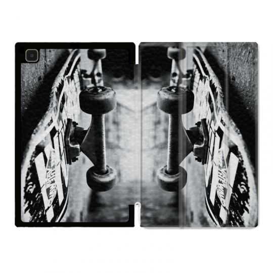 Housse Smart Cover Pour Samsung Galaxy Tab A7 (10.4) Skate Vintage