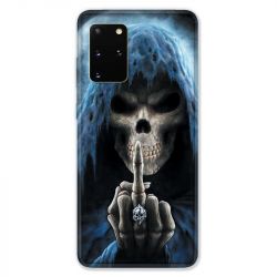 Coque pour Samsung Galaxy S20 PLUS tete de mort Doigt