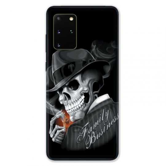 Coque pour Samsung Galaxy S20 PLUS tete de mort family business
