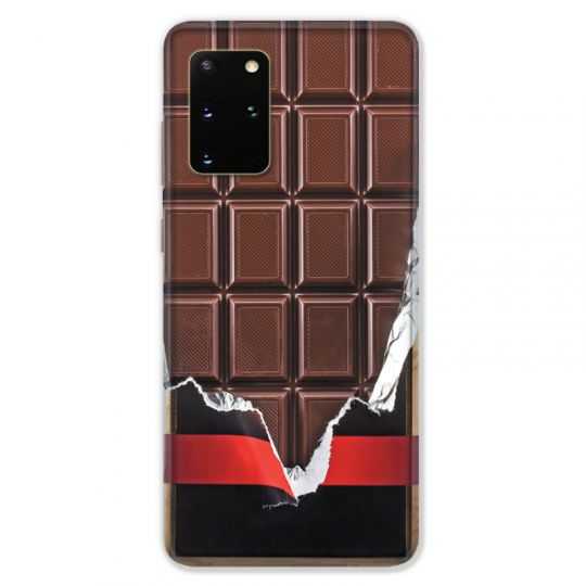 Coque pour Samsung Galaxy S20 PLUS Trompe ?il chocolat