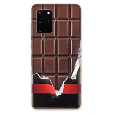 Coque pour Samsung Galaxy S20 PLUS Trompe ?il chocolat