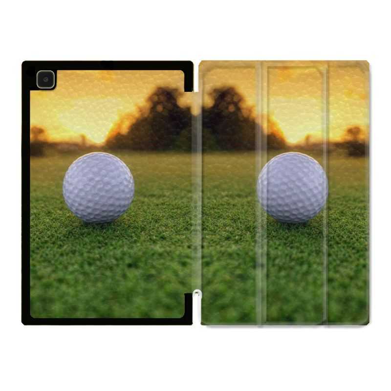 Housse Smart Cover Pour Samsung Galaxy Tab A7 (10.4) Golf Balle
