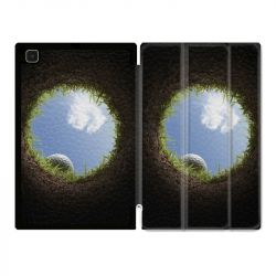 Housse Smart Cover Pour Samsung Galaxy Tab A7 (10.4) Golf Trou