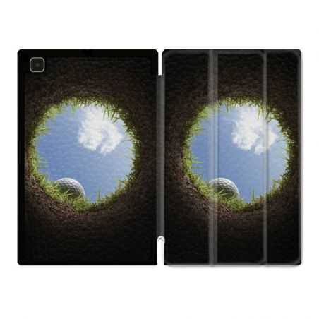 Housse Smart Cover Pour Samsung Galaxy Tab A7 (10.4) Golf Trou