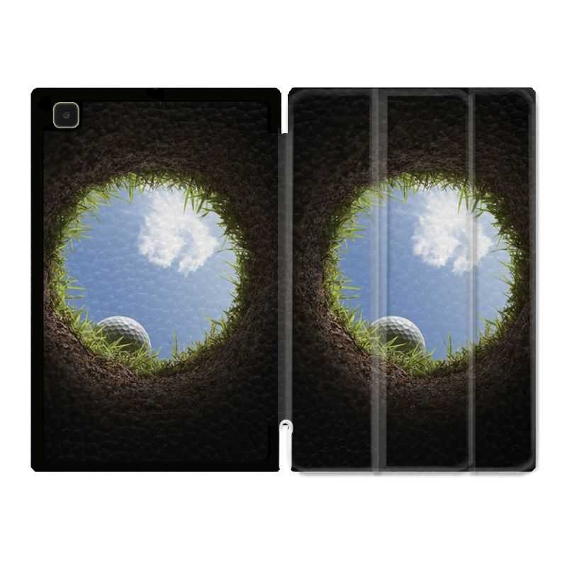 Housse Smart Cover Pour Samsung Galaxy Tab A7 (10.4) Golf Trou