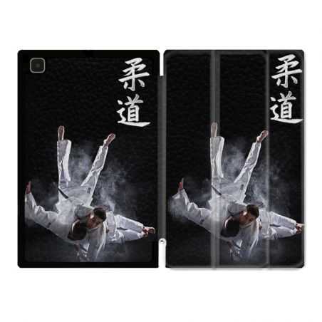 Housse Smart Cover Pour Samsung Galaxy Tab A7 (10.4) Judo Noir