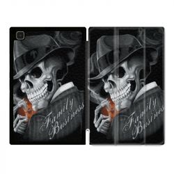 Housse Smart Cover Pour Samsung Galaxy Tab A7 (10.4) Tete de Mort family business