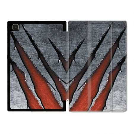 Housse Smart Cover Pour Samsung Galaxy Tab A7 (10.4) Texture Beton