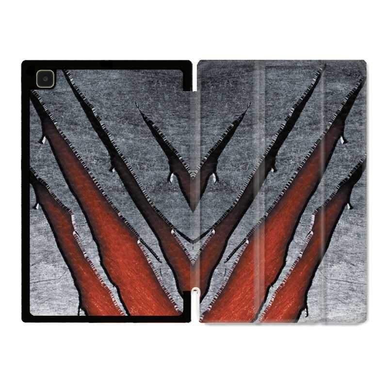 Housse Smart Cover Pour Samsung Galaxy Tab A7 (10.4) Texture Beton