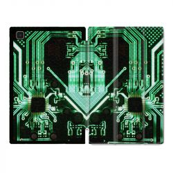 Housse Smart Cover Pour Samsung Galaxy Tab A7 (10.4) Trompe Oeil Composant