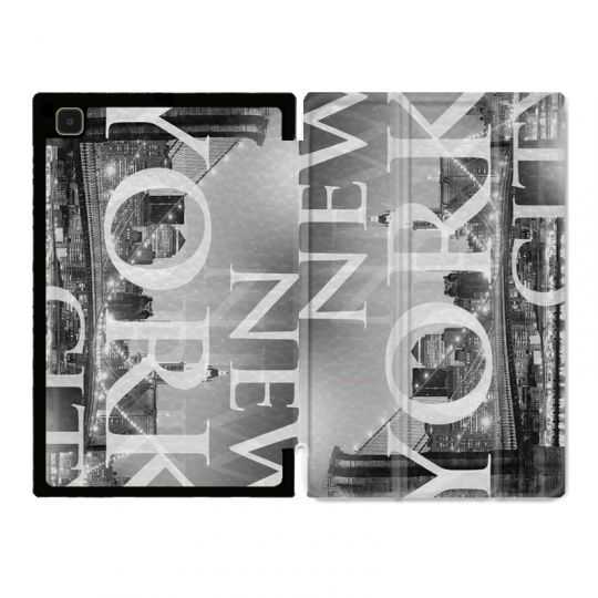 Housse Smart Cover Pour Samsung Galaxy Tab A7 (10.4) Amerique USA New York