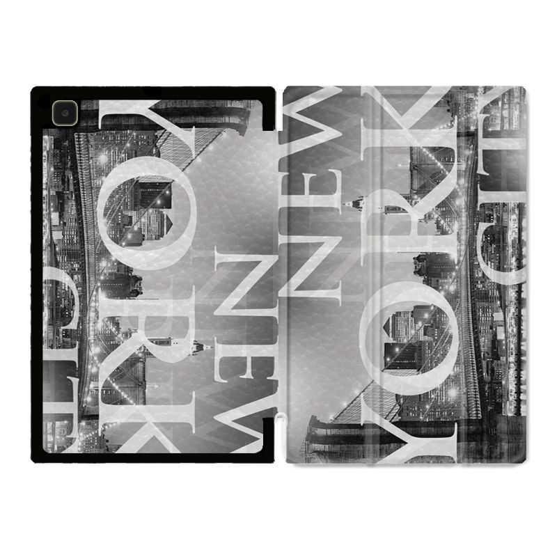 Housse Smart Cover Pour Samsung Galaxy Tab A7 (10.4) Amerique USA New York