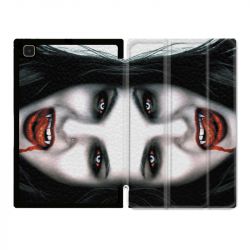 Housse Smart Cover Pour Samsung Galaxy Tab A7 (10.4) Vampire Blanc