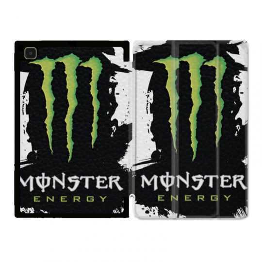 Housse Smart Cover Pour Samsung Galaxy Tab A7 (10.4) Monster Energy Tache