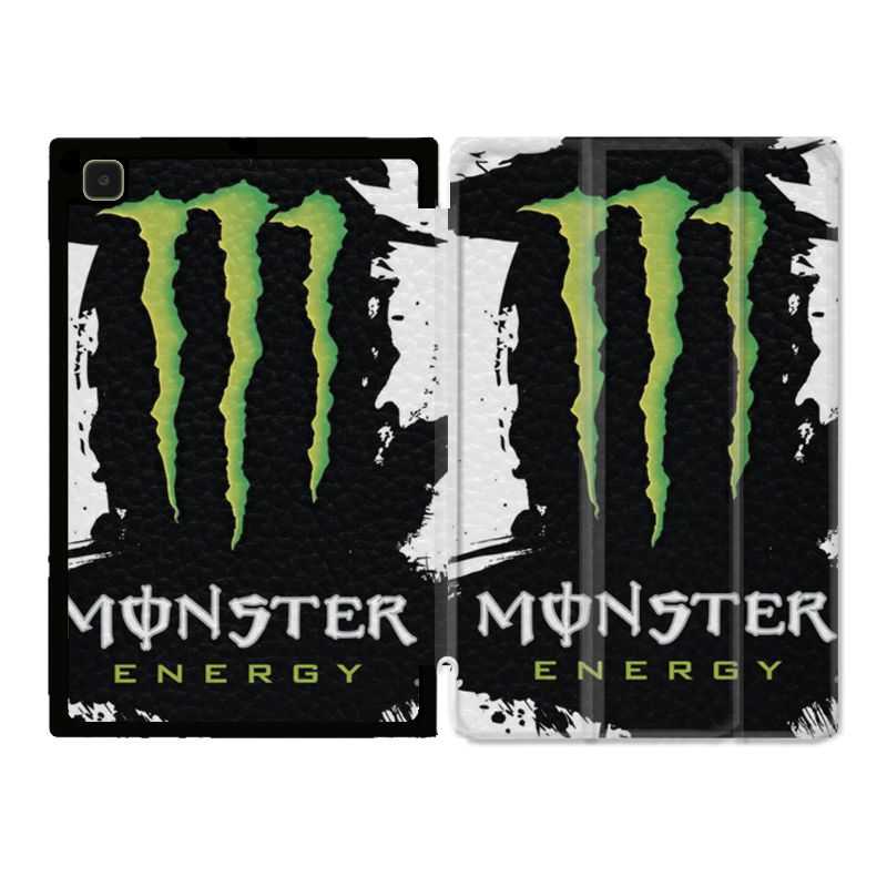 Housse Smart Cover Pour Samsung Galaxy Tab A7 (10.4) Monster Energy Tache