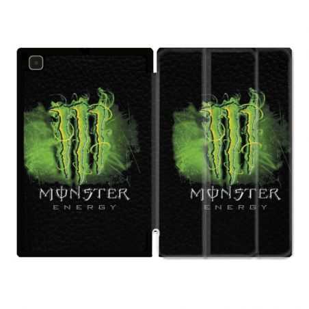 Housse Smart Cover Pour Samsung Galaxy Tab A7 (10.4) Monster Energy Vert