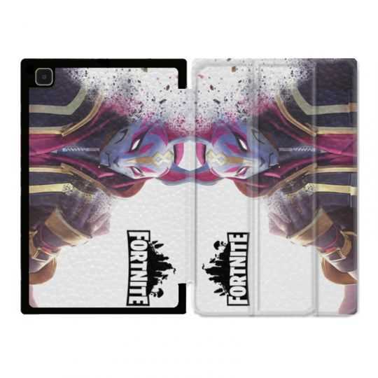 Housse Smart Cover Pour Samsung Galaxy Tab A7 (10.4) Fortnite Blanc
