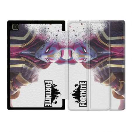 Housse Smart Cover Pour Samsung Galaxy Tab A7 (10.4) Fortnite Blanc