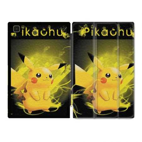 Housse Smart Cover Pour Samsung Galaxy Tab A7 (10.4) Pokemon Pikachu Eclair