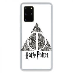 Coque pour Samsung Galaxy S20 PLUS WB License harry potter pattern triangle Blanc