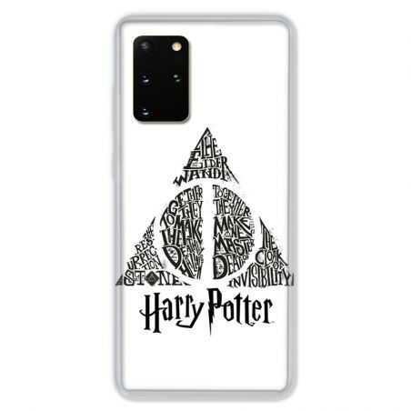 Coque pour Samsung Galaxy S20 PLUS WB License harry potter pattern triangle Blanc
