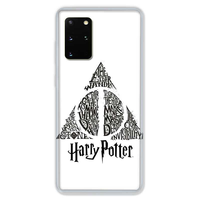 Coque pour Samsung Galaxy S20 PLUS WB License harry potter pattern triangle Blanc
