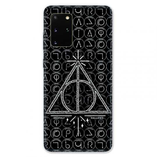 Coque pour Samsung Galaxy S20 PLUS WB License harry potter pattern triangle noir
