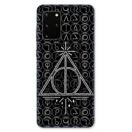 Coque pour Samsung Galaxy S20 PLUS WB License harry potter pattern triangle noir
