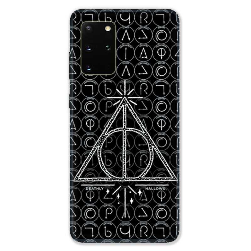 Coque pour Samsung Galaxy S20 PLUS WB License harry potter pattern triangle noir