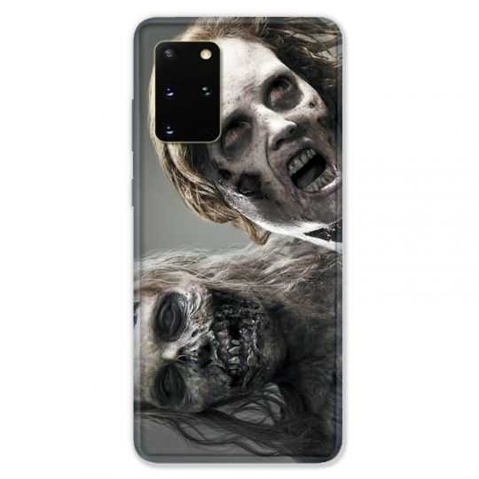 Coque pour Samsung Galaxy S20 PLUS Zombie blanc