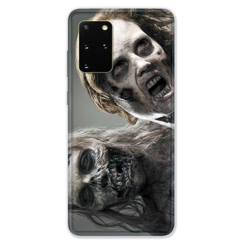 Coque pour Samsung Galaxy S20 PLUS Zombie blanc