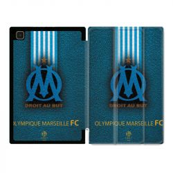 Housse Smart Cover Pour Samsung Galaxy Tab A7 (10.4) Olympique Marseille OM Bande