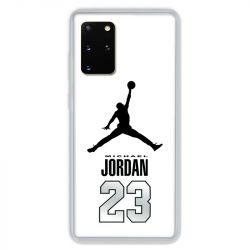Coque pour Samsung Galaxy S20 PLUS Jordan 23 Blanc