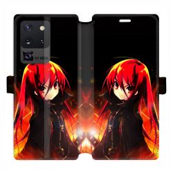 Housse cuir portefeuille pour Samsung Galaxy S20 Ultra Manga Shana