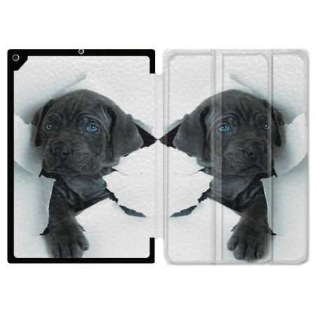 Housse Smart Cover pour Ipad Air 3 / Pro 10.5 Chien Noir
