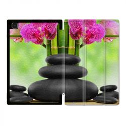 Housse Smart Cover Pour Samsung Galaxy Tab A7 (10.4) Orchidee Eau
