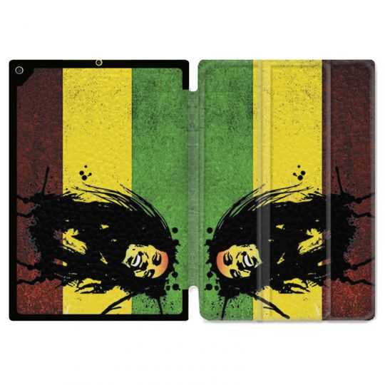 Housse Smart Cover pour Ipad Air 3 / Pro 10.5 Bob Marley Drapeau
