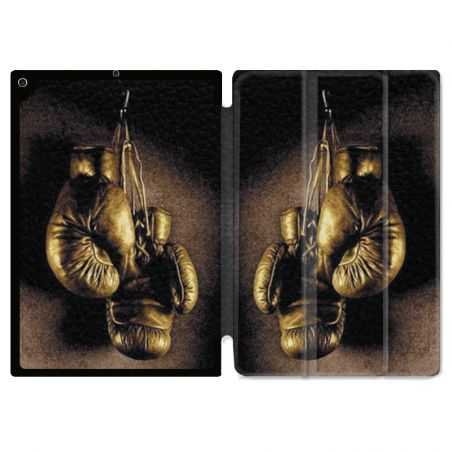 Housse Smart Cover pour Ipad Air 3 / Pro 10.5 Boxe Gant Vintage