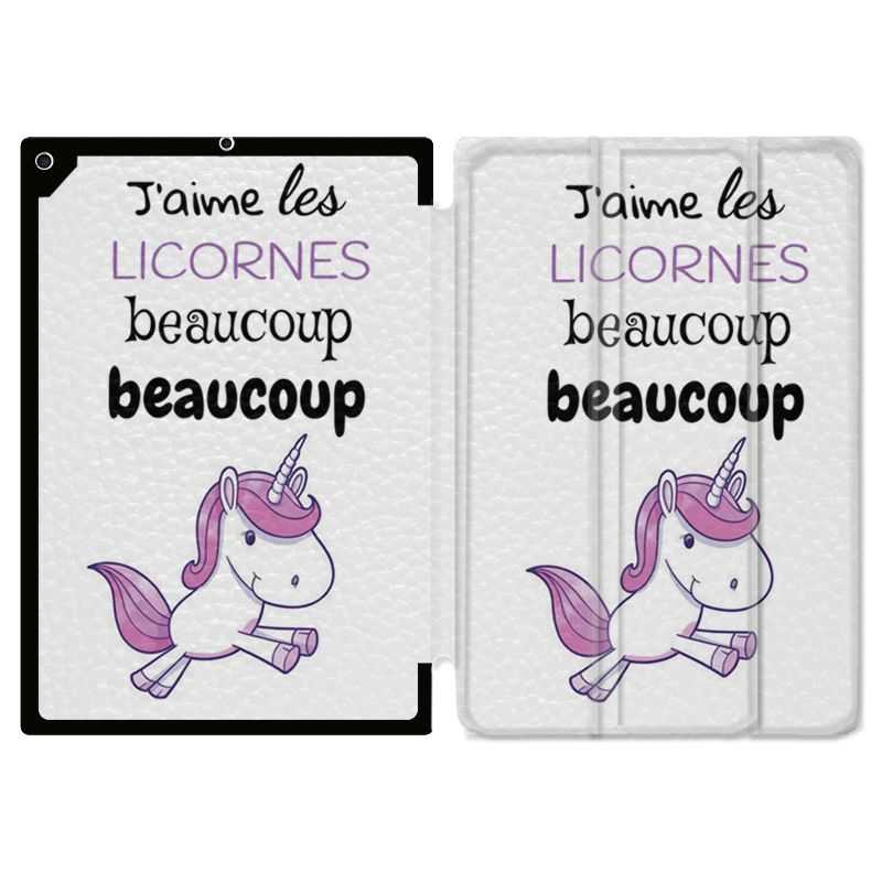 Housse Smart Cover pour Ipad Air 3 / Pro 10.5 Decale Licornes