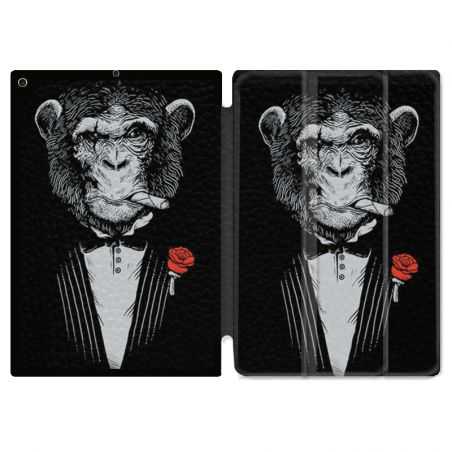 Housse Smart Cover pour Ipad Air 3 / Pro 10.5 Decale Singe Mafia